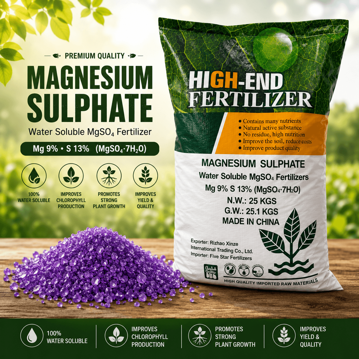 High-End Magnesium Sulphate - Image 1