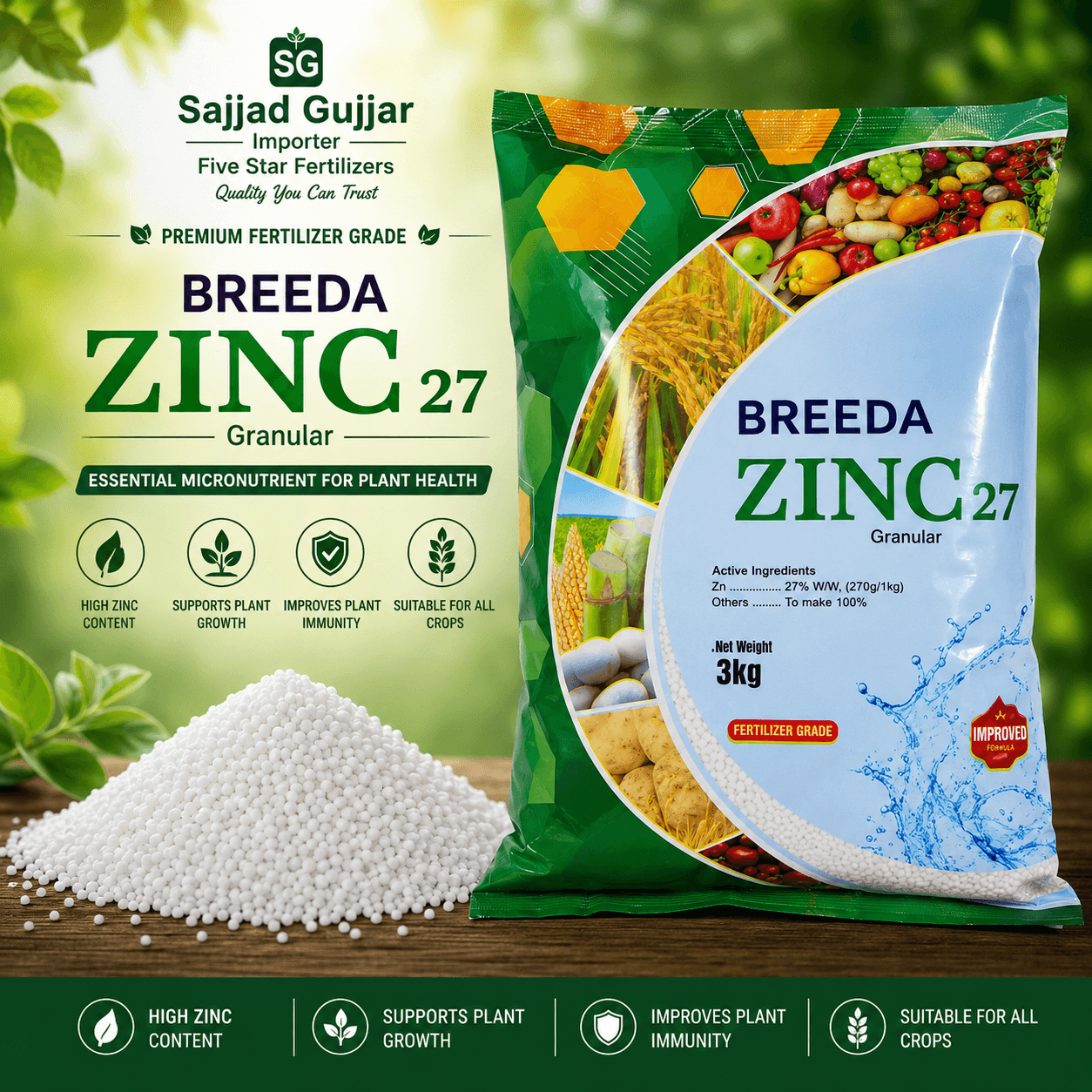 BREEDA ZINC 27 Granular - Image 1