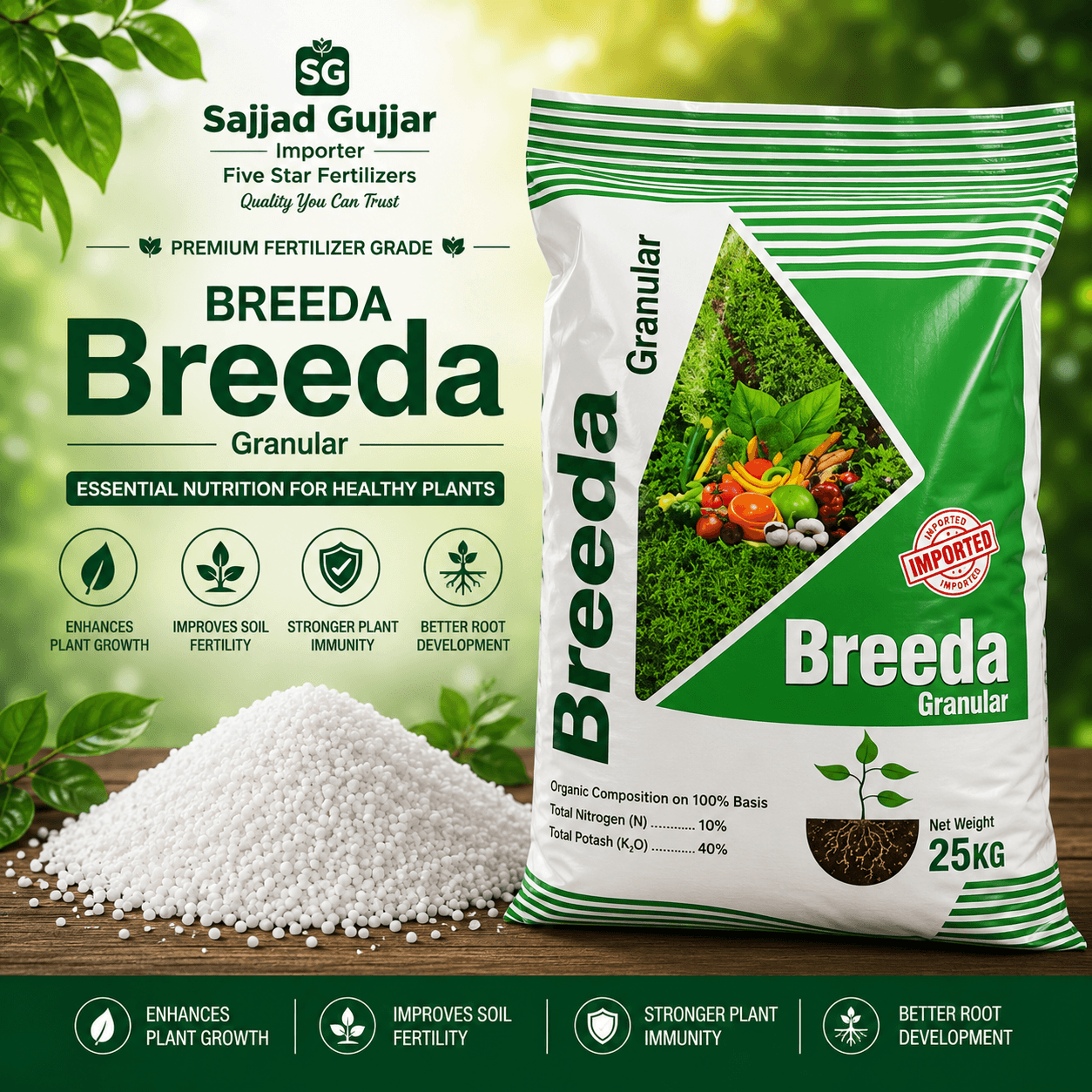 BREEDA Granular (10-0-40)