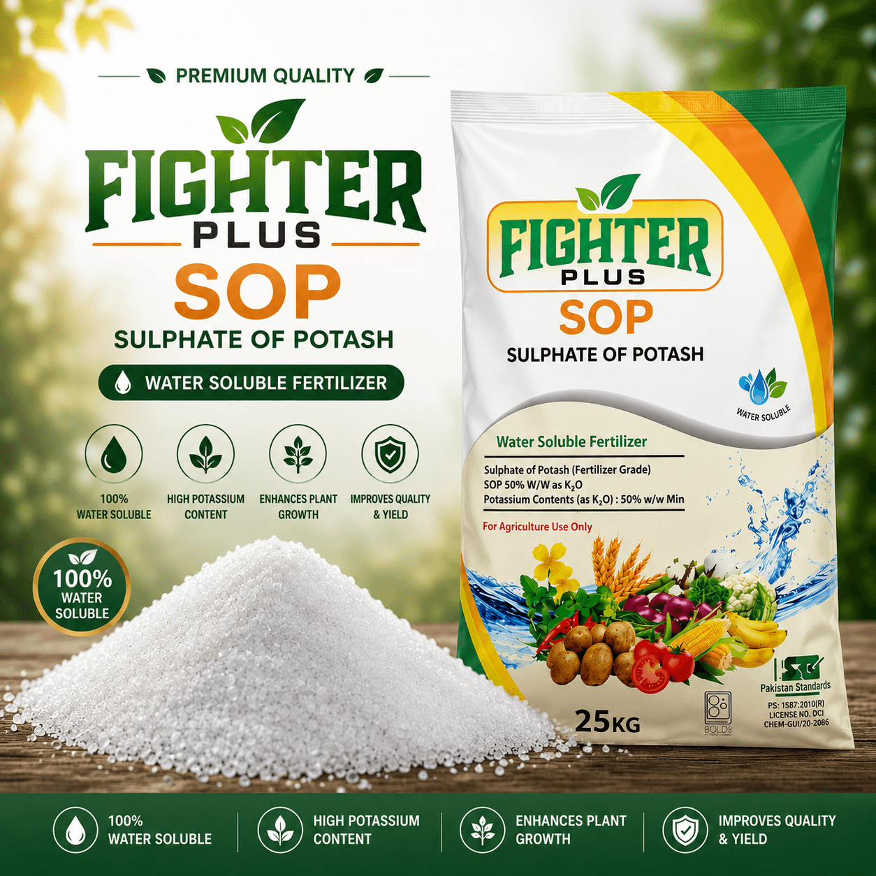 Fighter Plus SOP (Sulphate of Potash)