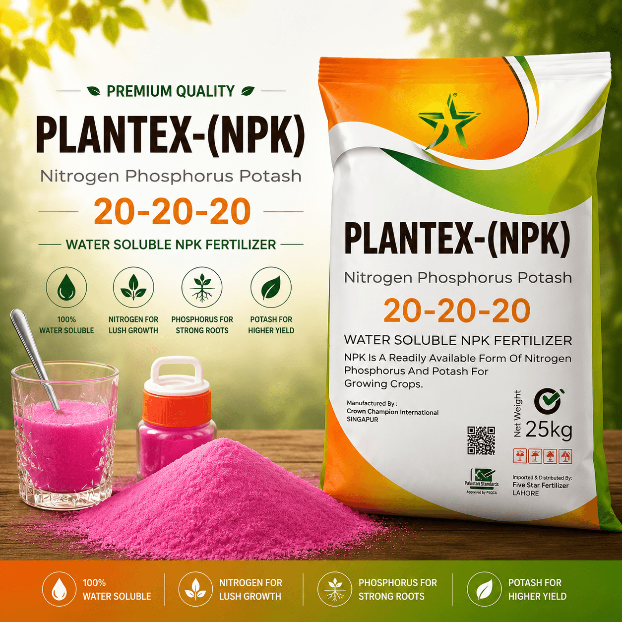 PLANTEX-(NPK) 20-20-20