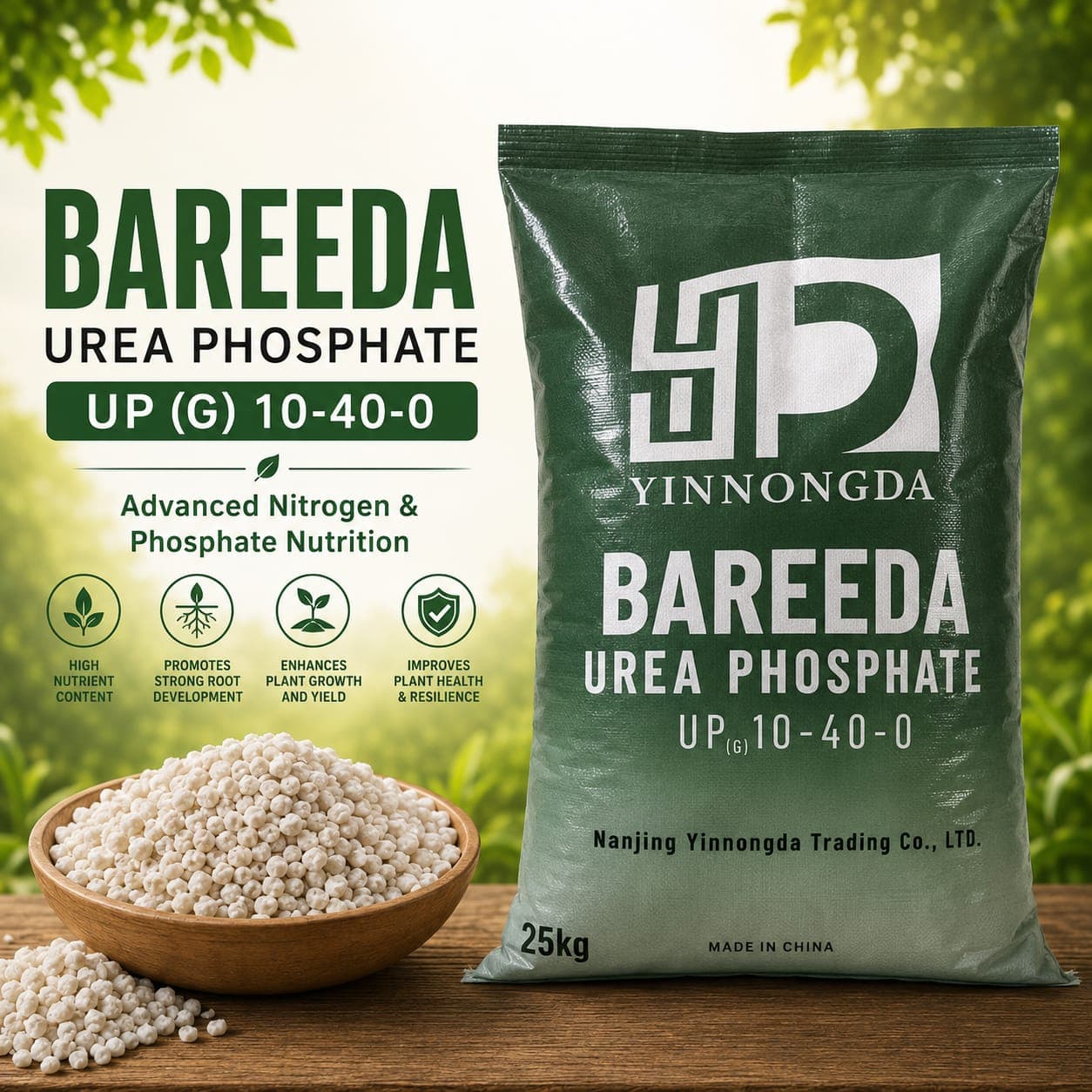 BAREEDA UREA PHOSPHATE UP(G) 10-40-0